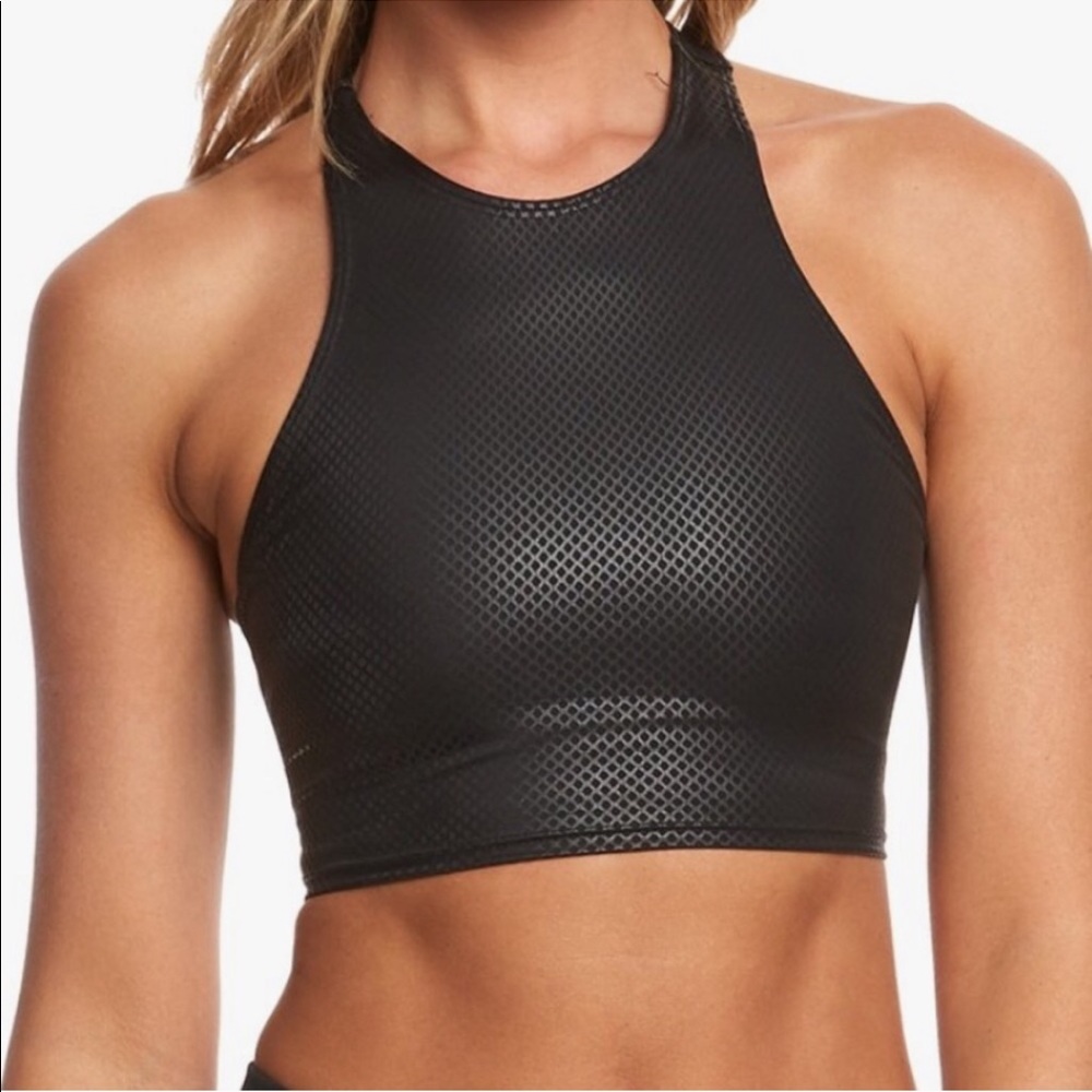 Onzie peek a boo longline sports bra